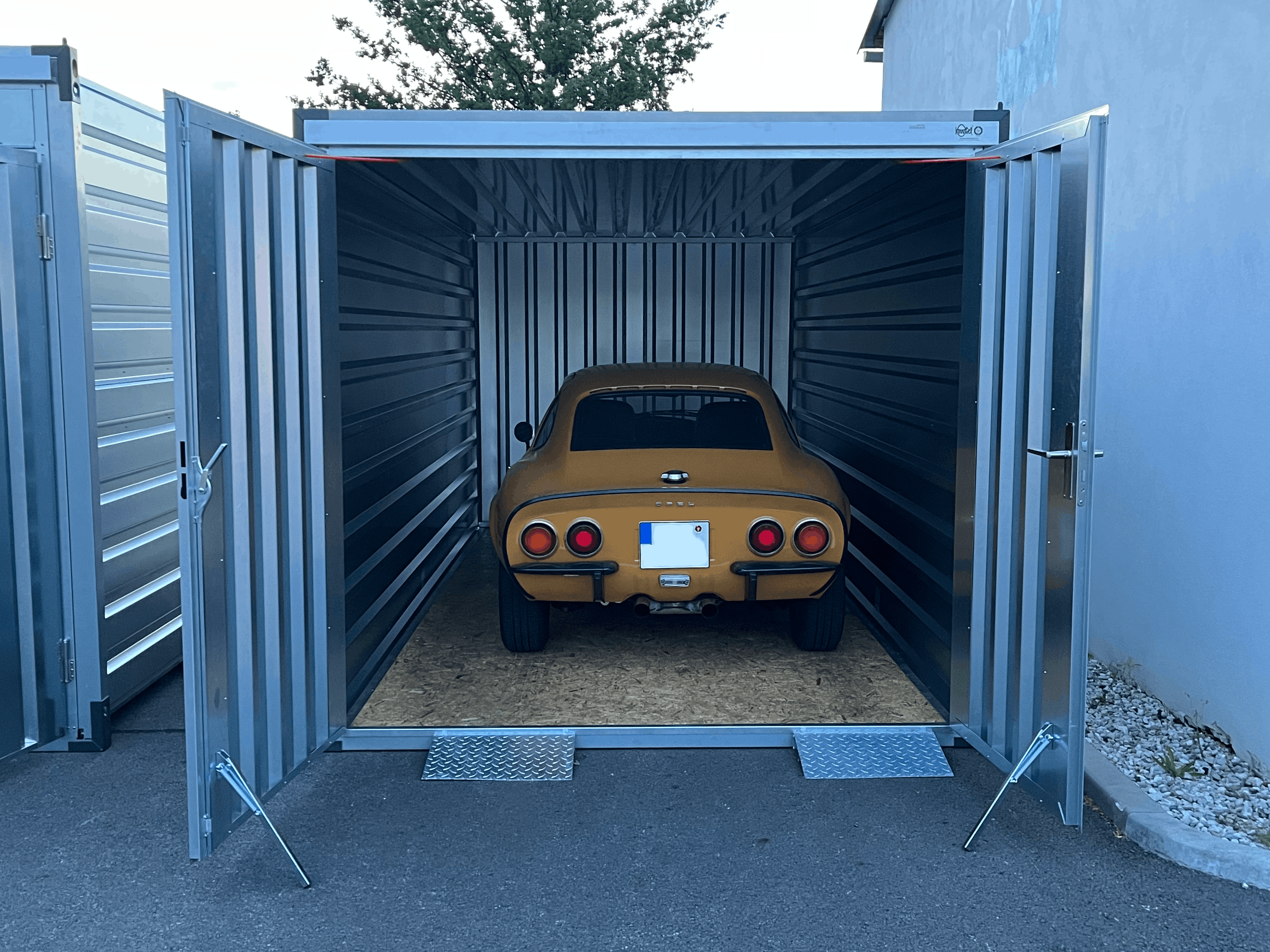 Kovobel 5m MAX als Autogarage