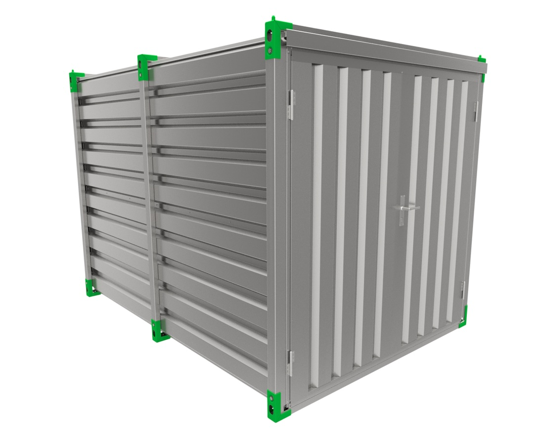 Kovobel Sicherheitscontainer 3m mit Auffangwanne