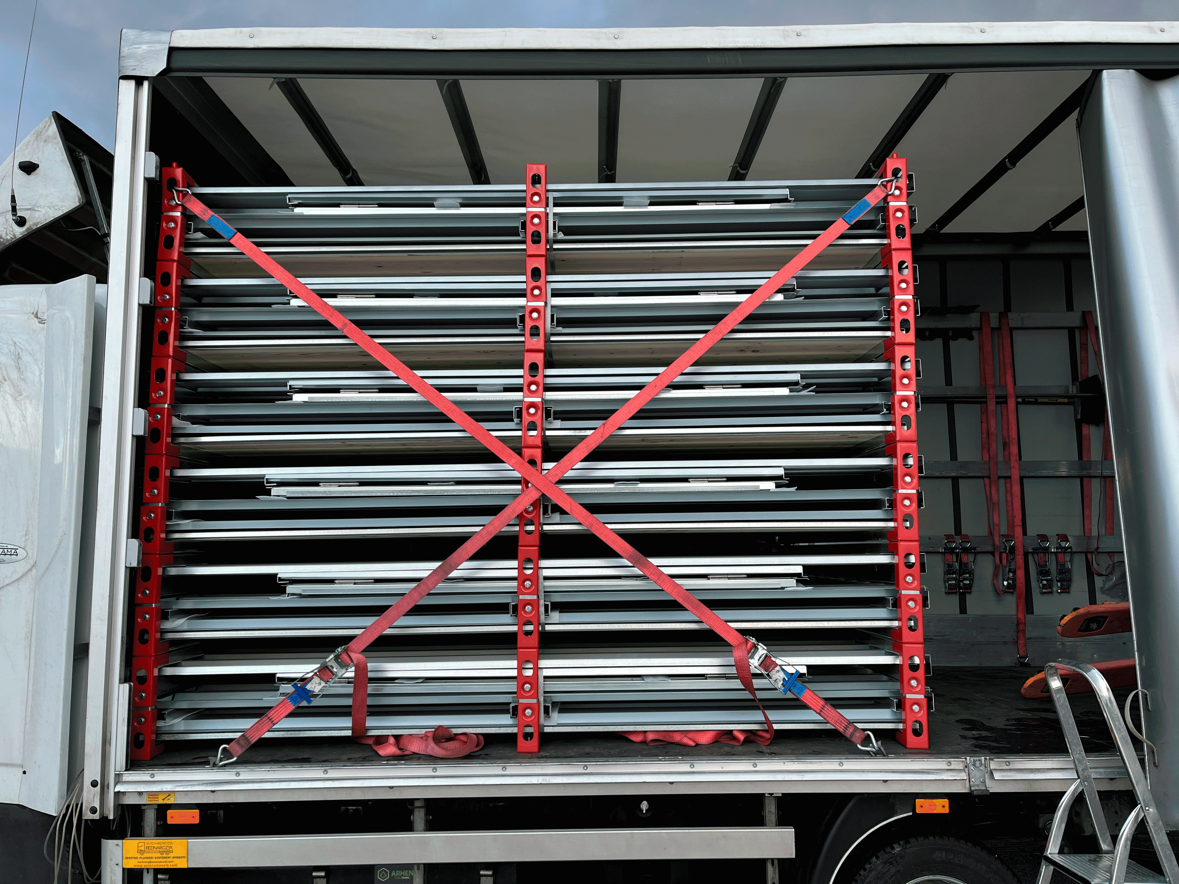 Verladung auf LKW – Schritt 2